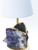 Amethyst Crystal Cluster Quartz Crystal Table Lamps