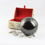 Shungite Sphere 2.75 Inches, Contains Fullerenes for EMF Protection |
