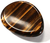 Thumb Worry Stone Water Drop Natural 7 Chakra Reiki Healing Crystals