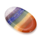 7 Chakra Healing Crystal Thumb Worry Stone