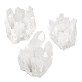 Healing Rock Crystal Clear Quartz Cluster Mineral Geode Druzy Specimen
