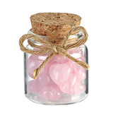 Natural Healing Crystal Rose Quartz Heart Love Worry