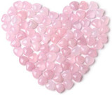 Natural Healing Crystal Rose Quartz Heart Love Worry