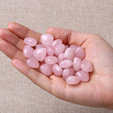 Natural Healing Crystal Rose Quartz Heart Love Worry