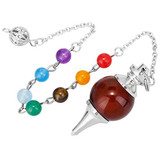 Stone Pendulum Dowsing Divitation Reiki Crystal Healing