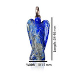 Lapis Lazuli Angel Pendant Crystal Pendant Stone Pendant for Reiki Healing