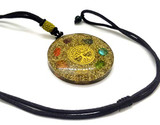Seven Chakra Tree of Life Orgone Pendant, Healing Gift, , Chakra Crystal, EMF Protection , Birthstone