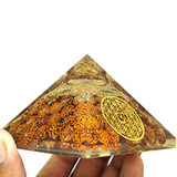 7 Chakra Orgone Energy Generator Pyramid for Vastu Correction Orgonite Pyramids