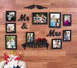 Together Forever Set of 6 Individual Wall Photo Frames