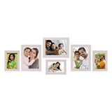 Collage Photo Frames (Set of 6, Wall Hanging), Black