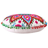 Cotton Round Gaddi Floor Cushion Cover