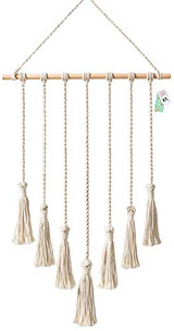 Hanging Photo Display Macrame Wall Hanging -