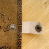 Handmade Brown Gratitude Leather Journal