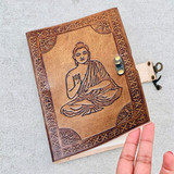 Handmade Buddha Antique Style Leather Journal