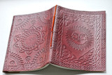 Celestial Sun Brown Leather Journal