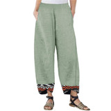 Women Loose Hippy Trousers Baggy Boho Aladdin Pants