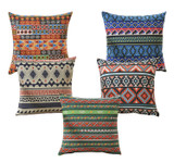 Velvet Decorative Throw Pillow/Cushion Covers (Multicolor) Set of 5 Velvet Decorative Throw Pillow/Cushion Covers (Multicolor) Set of 5