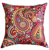 Abstract Multicolor Cotton Cushion Cover