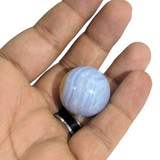 Lace Agate Ball/Sphere for Reiki Healing  Stone Ball
