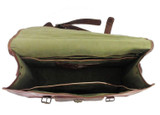 Corey Leather Messenger Briefcase Bag