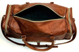 Douglas Brown Leather Duffel Weekender Bag Douglas Brown Leather Duffel Weekender Bag
