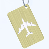 Airplane Luggage Tags (Pastel)