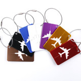 Airplane Luggage Tags (Vibrant)
