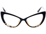 Throw in the Vowel Oversized Cat-Eye Reading Glasses