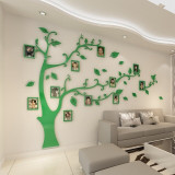 3D Wall Stickers Photo Frame Tree Wall Stickers DIY Wall Decor Livingroom Bedroom Decoration Poster