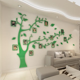 3D Wall Stickers Photo Frame Tree Wall Stickers DIY Wall Decor Livingroom Bedroom Decoration Poster