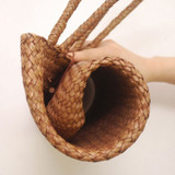 Rattan Woven Handmade Knitted Straw Beach Bag