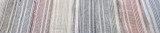 Grey Cream Stitched Fabric by the yard / Home Decor Fabric / Ticking  Upholstery Material / Grey Stripe Fabric / Light Upholstery Fabric