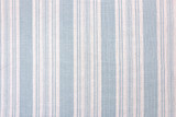 Green Ticking Linen Fabric / Stripe Linen Upholstery / Drapery Fabric / Woven Green Fabric / Light Green Cream Linen by the yard