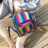 Rainbow Hologram Laser Backpack Rainbow Hologram Laser Backpack