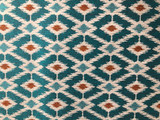 Orange Performance Fabric / Pumpkin Upholstery Fabric by the Yard / Home Decor Fabric / Orange Woven Upholstery / Solid Orange Upholstery