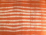 Orange Performance Fabric / Pumpkin Upholstery Fabric by the Yard / Home Decor Fabric / Orange Woven Upholstery / Solid Orange Upholstery