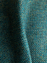 Teal Ikat Fabric / Turquoise Upholstery Fabric by the Yard / Ikat Home Decor Fabric / Turquoise Woven Upholstery / Ikat Upholstery