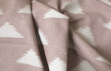Boho Mauve Upholstery Fabric by the yard / Home Decor Fabric / Desert Upholstery Fabric / Medium weight fabric / Pink Mudcloth Fabric