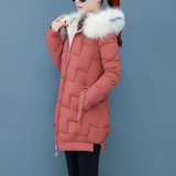 Women Winter Warm Coat Hooded Thick Warm Slim Jacket Long Over Coat Fall Warm Winter Down Parka