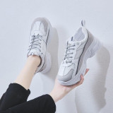 Women Sneakers 2019 Fashion Casual Shoes Woman Comfortable Breathable White Flats Female Platform Chaussure Femme Reflective Women Sneakers 2019 Fashion Casual Shoes Woman Comfortable Breathable White Flats Female Platform Chaussure Femme Reflective