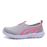 Shoes woman flats 2019 fashion breathable mesh flat with sneakers women shoes solid casual ladies shoes slip-on women sneakers
