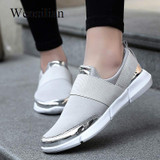 Fashion Sneakers Women Trainers Vulcanized Shoes Casual Tenis Feminino Ladies Shoes 2019 Summer Breathable Zapatillas Mujer