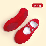 Kids Dance Slippers Adult Professional Canvas Soft Sole Ballet Shoes Girls Women Children Ballet Slippers