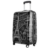 Couples graffiti board chassis 20-inch trolley Caster women suitcase wheels rolling Luggage travel luggage case valise bagages