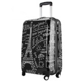 Couples graffiti board chassis 20-inch trolley Caster women suitcase wheels rolling Luggage travel luggage case valise bagages