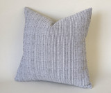 Grey Ticking Pillow cover / Mattress stripe 20x20 / Flour sack 16x16 / 26x26 ticking Euro Sham / 14x36 ticking pillow / Rustic Grey pillow