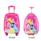 Travel Luggage bags Case School Bags for Girls Boys Waterproof Kids Book Bag Girls Anime Trolley Suitcase Kids Climb The Stairs