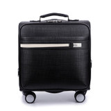 Solid color commercial suitcase trolley luggage male 16 universal wheels luggage computer box luggage