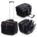 Cabin size Rolling Luggage Travel Suitcase Multifunction Business box Carry Ons Laptop Bag Trolley Case for Men and Women