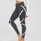 Black White Design Leggings